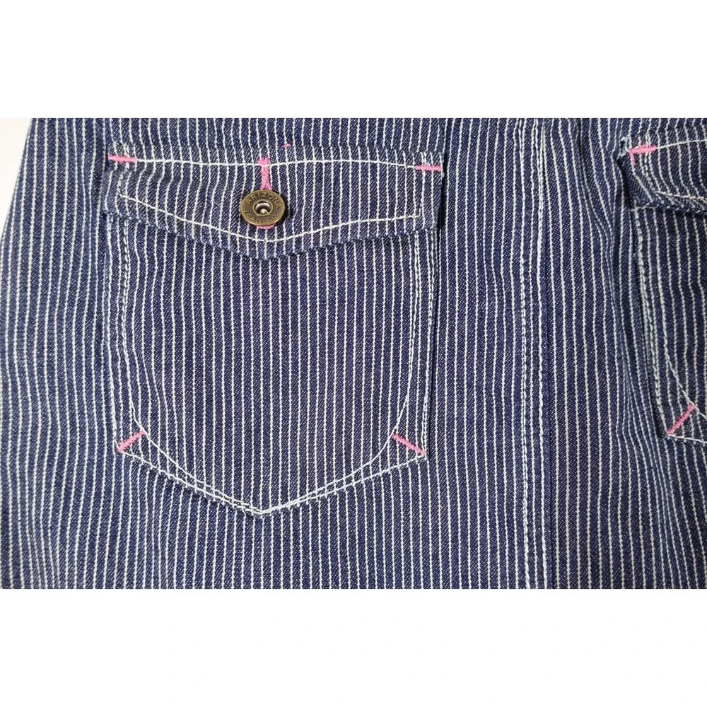 Arizona Jeans Skort Girls Size 10 Striped Adjustable Waistband NWT